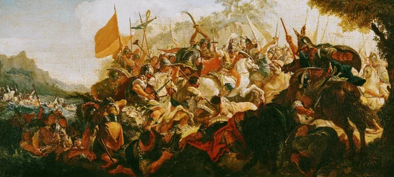 The Battle of the Granicus in May 334 BC